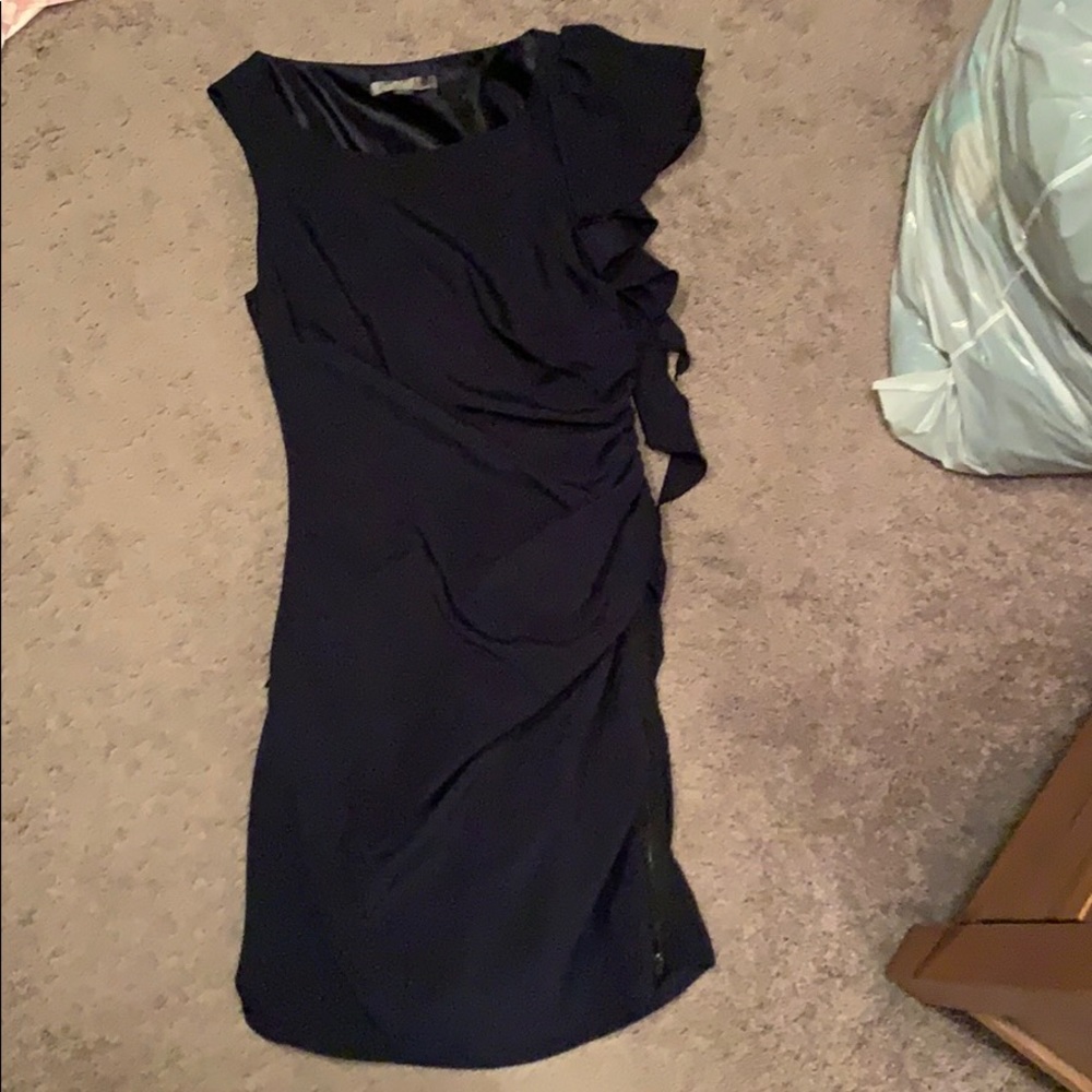 My favorite dark blue dress!!